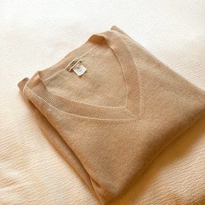 J.Crew Medium Camel Cashmere Sweater